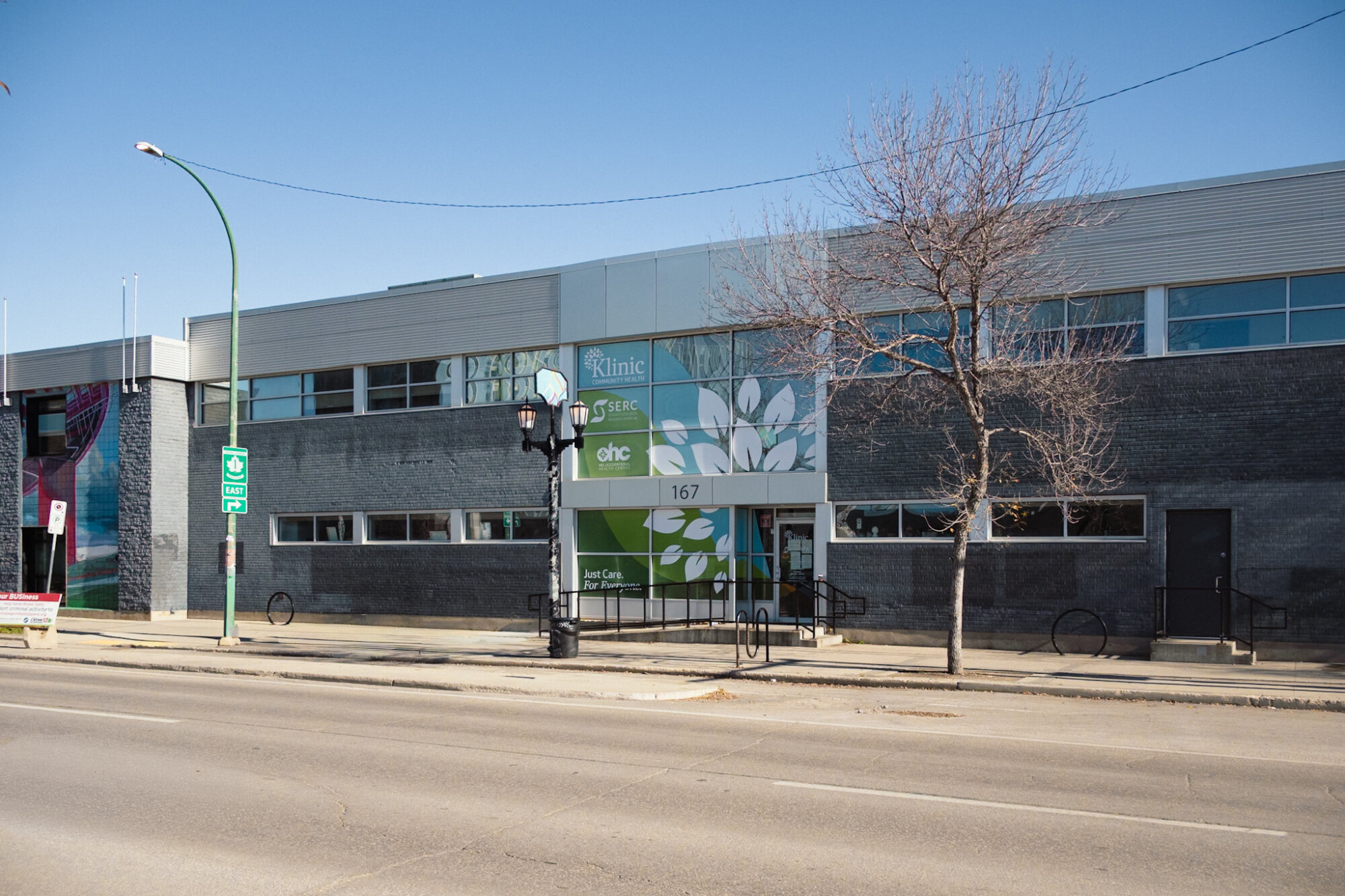 outside of Klinic at 167 Sherbrook.